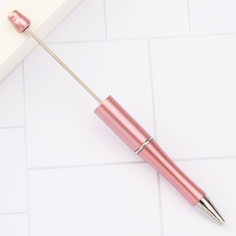 【PY01】 DIY Beadable Pens,Refills & pen bags Included - Beaded Pens Black Ink Ballpoint Cute Pens