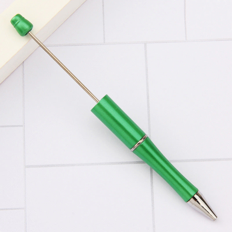 【PY01】 DIY Beadable Pens,Refills & pen bags Included - Beaded Pens Black Ink Ballpoint Cute Pens