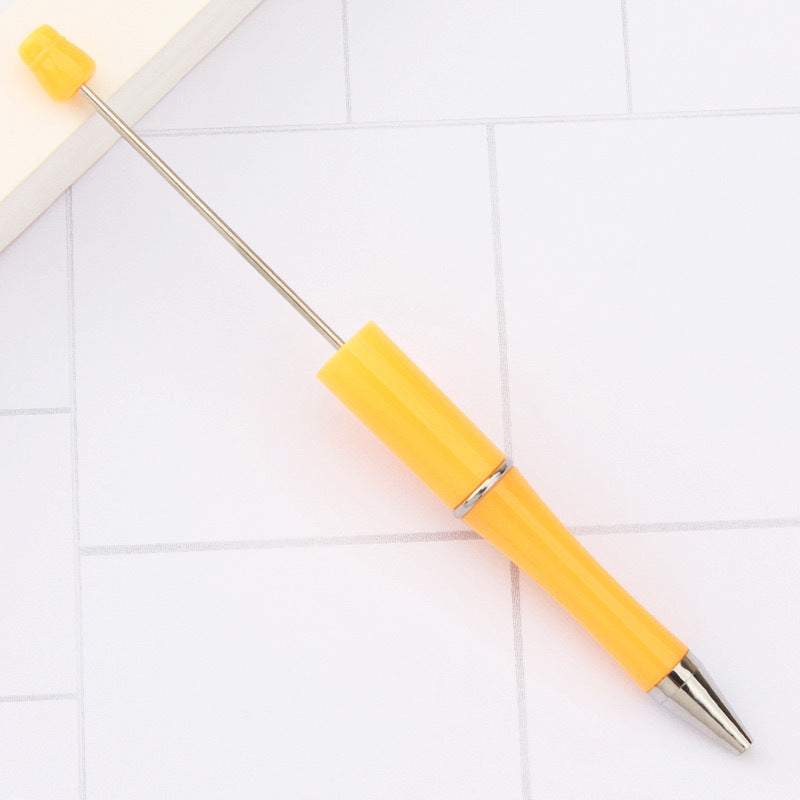 【PY01】 DIY Beadable Pens,Refills & pen bags Included - Beaded Pens Black Ink Ballpoint Cute Pens