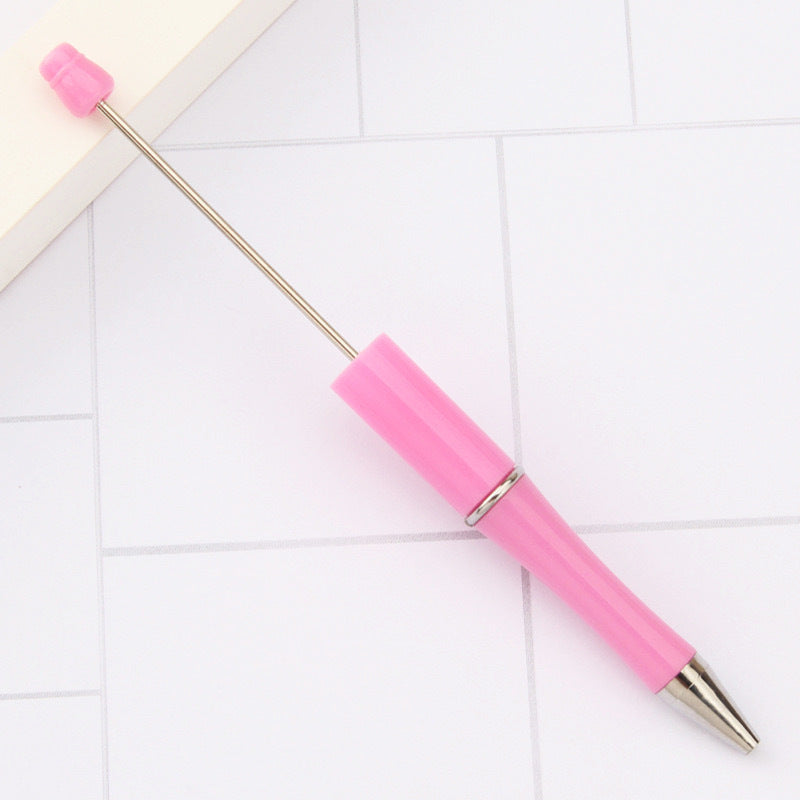 【PY01】 DIY Beadable Pens,Refills & pen bags Included - Beaded Pens Black Ink Ballpoint Cute Pens