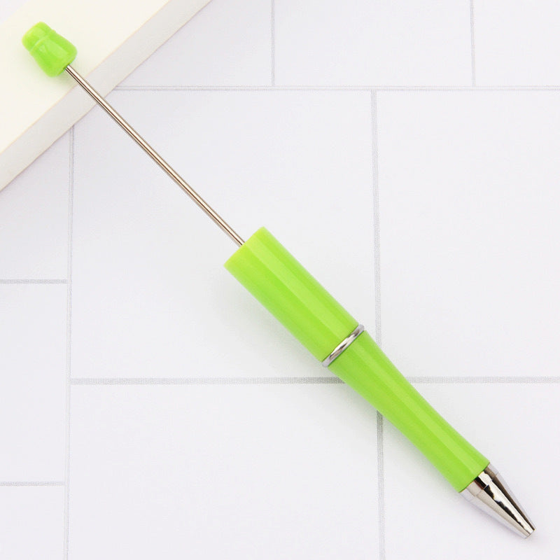 【PY01】 DIY Beadable Pens,Refills & pen bags Included - Beaded Pens Black Ink Ballpoint Cute Pens