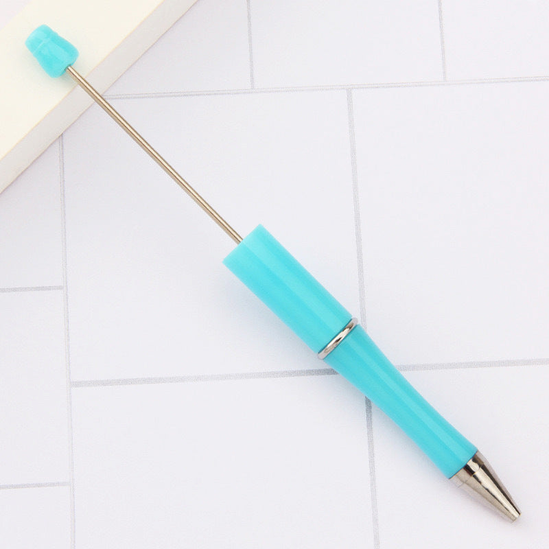 【PY01】 DIY Beadable Pens,Refills & pen bags Included - Beaded Pens Black Ink Ballpoint Cute Pens