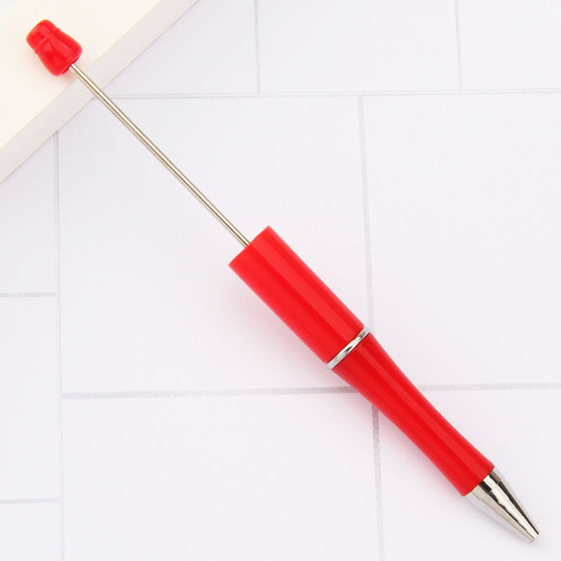 【PY01】 DIY Beadable Pens,Refills & pen bags Included - Beaded Pens Black Ink Ballpoint Cute Pens